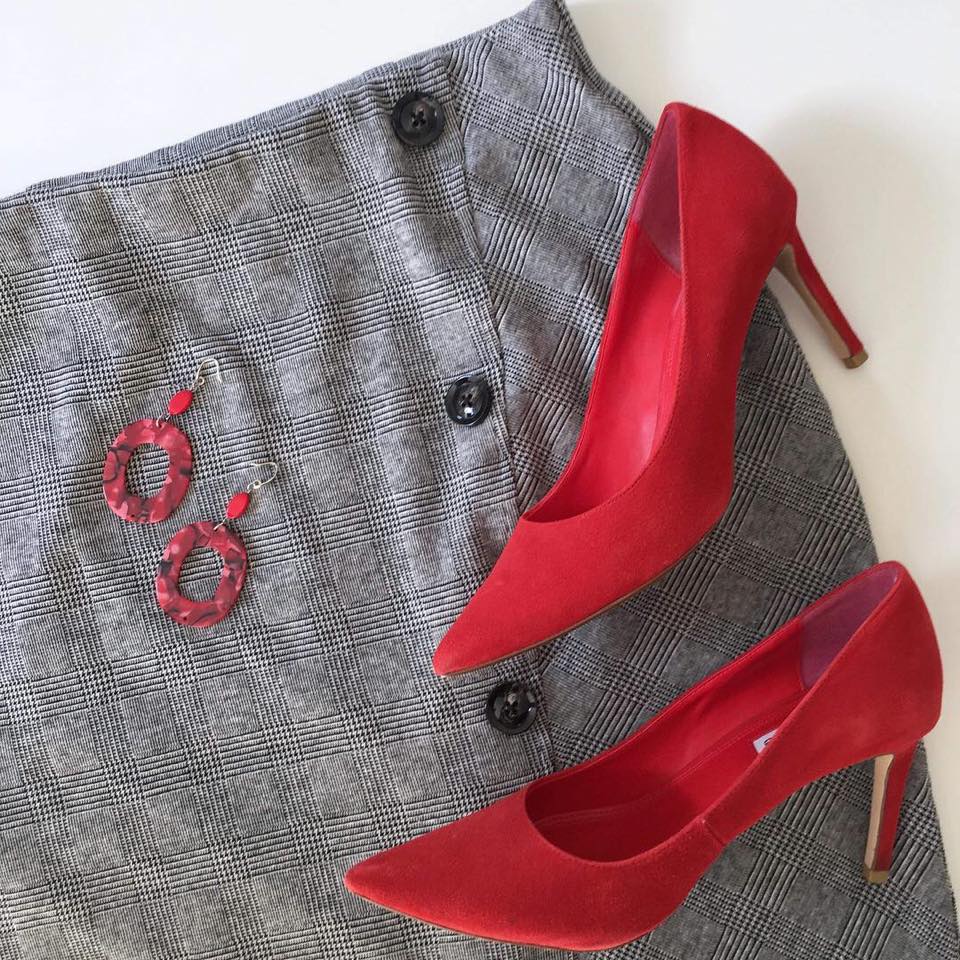 Red accessories Red accessories