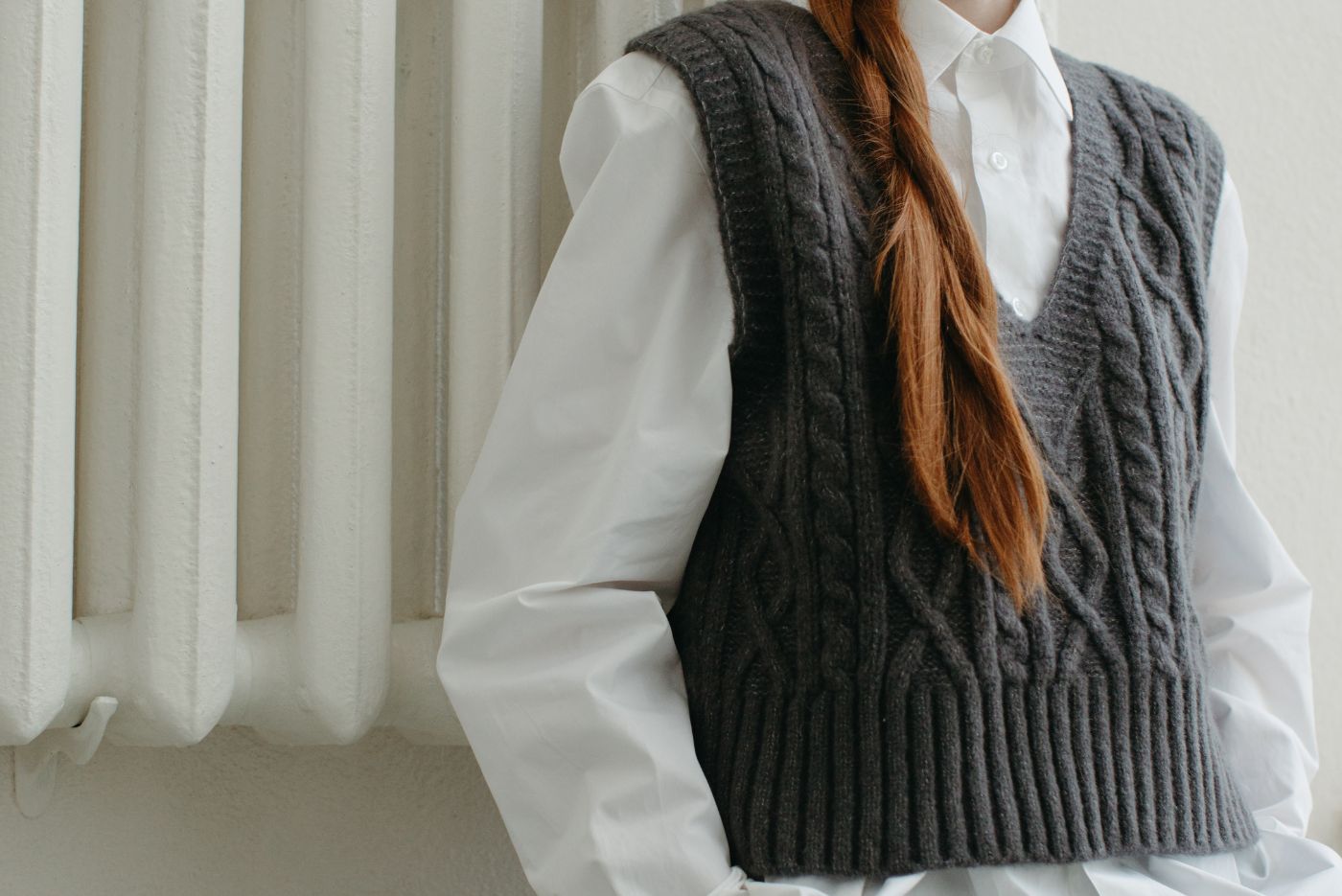 How (and Why) To wear a Knitted Sweater Vest - Beth Price Style